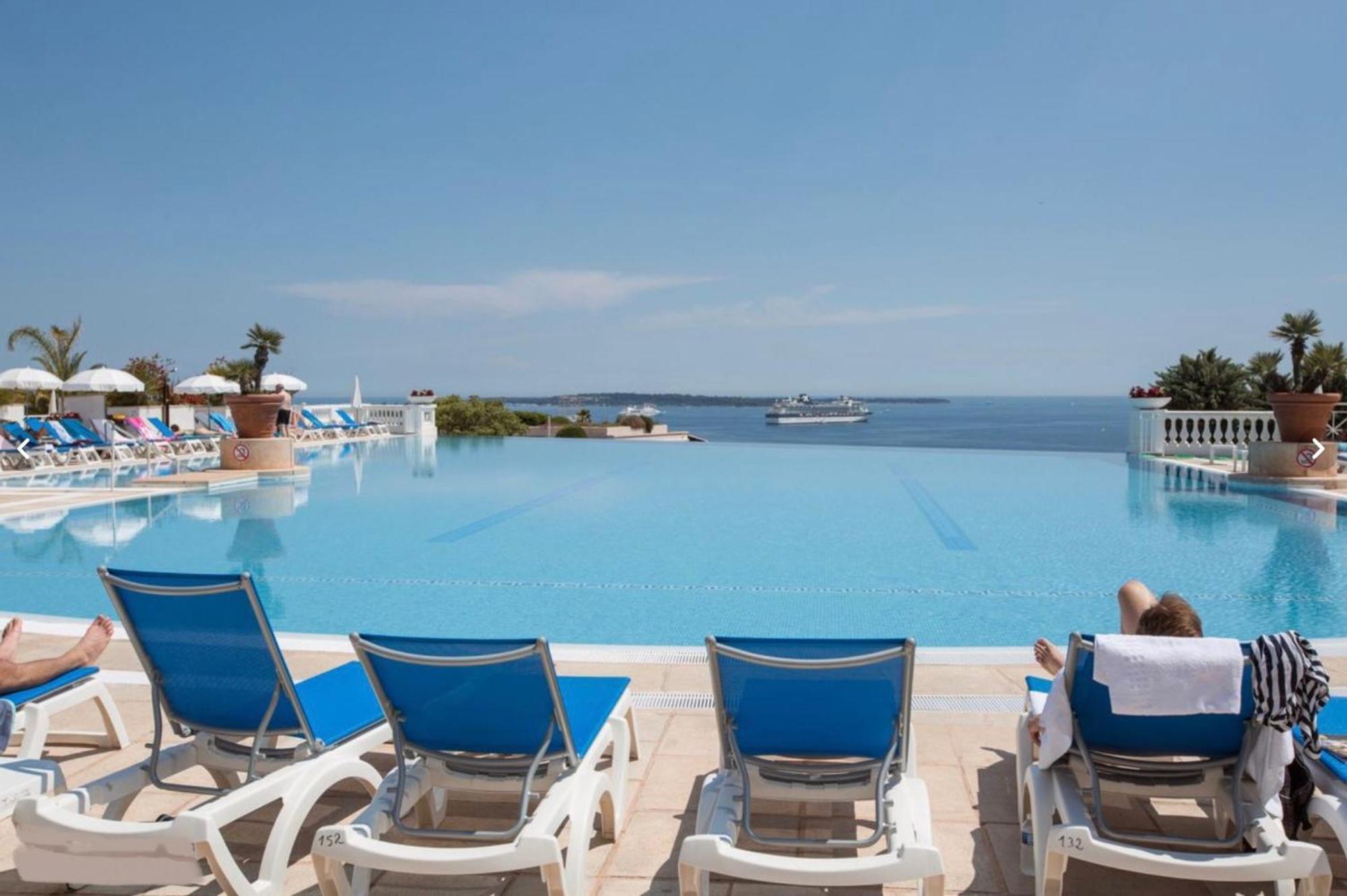 Exceptionnel Sur Cannes Vue Mer Piscine 외부 사진